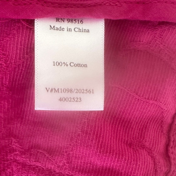 Coldwater Creek Fuchsia Quilted Jacket - Picture 6 of 7